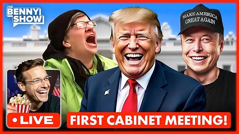 🚨 Trump's First White House Cabinet Meeting LIVE Right Now | Massive News Breaking