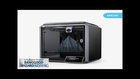 Creality 3D® K1 Speedy 3D Printer 600mm/s Max Speed Hands-free Auto Leveling Review