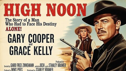 High Noon (1952) - Full Western Movie | Gary Cooper | Grace Kelly | 1080p HD