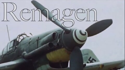 BRIDGE AT REMAGEN (Ludendorff) restored COLOR FOOTAGE by George Stevens 1945