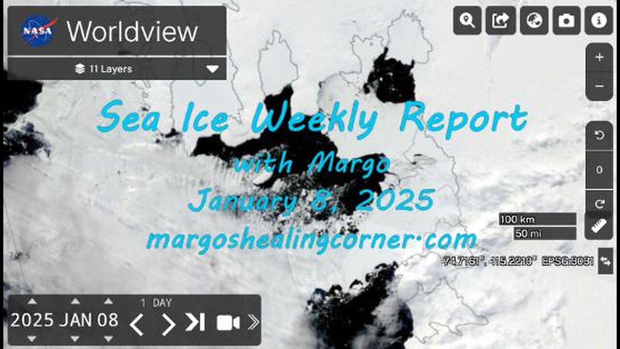 Sea Ice Weekly Report with Margo (Jan. 8, 2025)