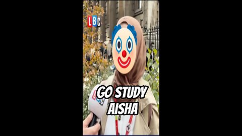Go Study Aisha #palestine #propaganda #lbc #britain #unitedkingdom #politics #middleeast #israel