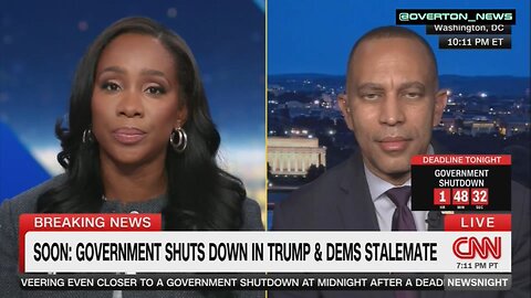 CNN's Abby Phillip Tortures Fellow Dem Hakeem Jeffries By Forcing Him To Watch Trump Sombrero Video