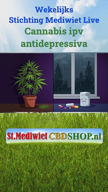 Cannabis vs antidepressiva