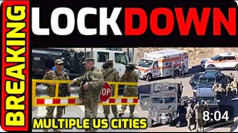 BREAKING 🚨 Multiple US Cities on LOCK DOWN - National Guard _ DHS Deployed