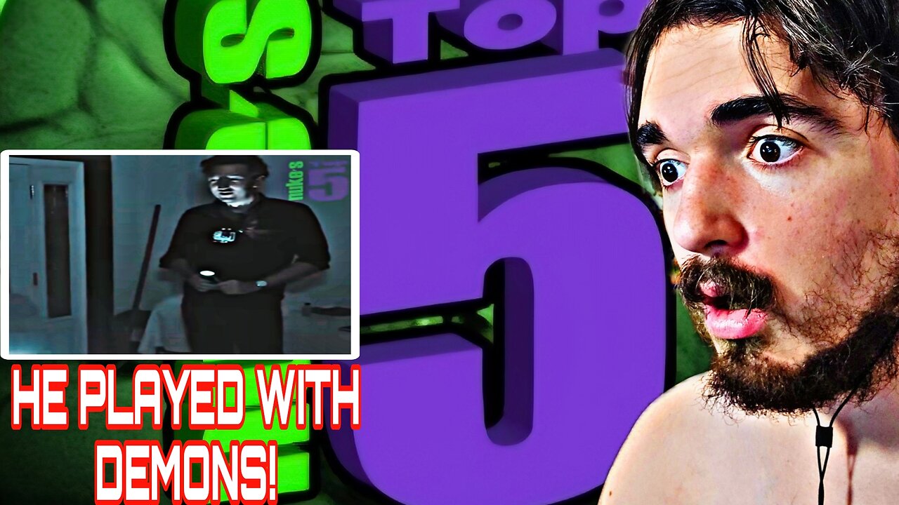 Bro Played Games And REGRETTED His Choices! | 5 SCARY Videos of Ghosts Caught On Camera! [Reaction]