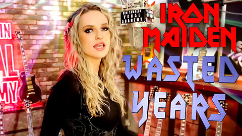 Wasted Years - Iron Maiden - ft. Gabriela Guncikova - Ken Tamplin