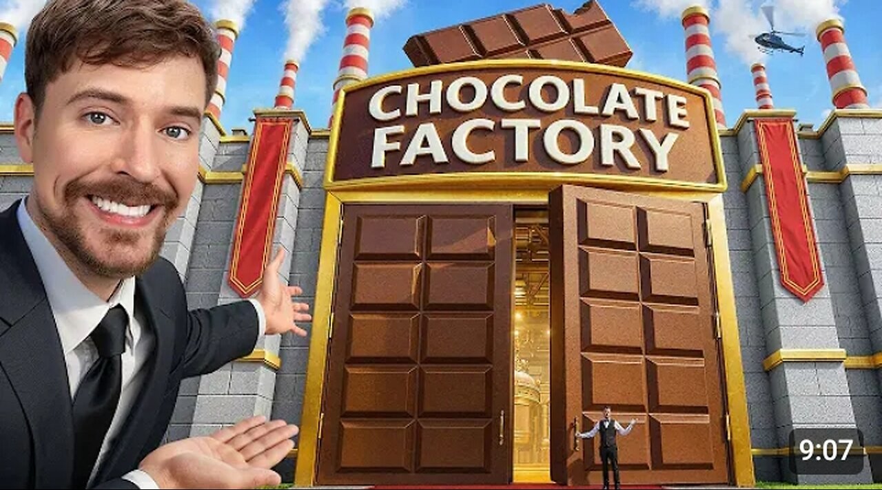 $1,000,000,000 Chocolate Factory Tour