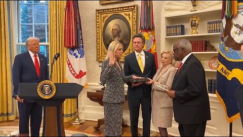 Pam Bondi Gets Sworn In As Attorney General