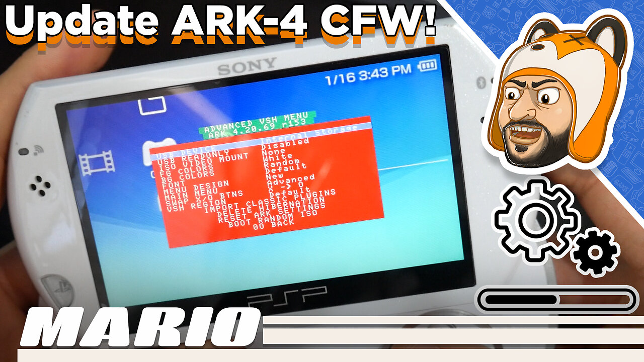 How to Update ARK-4 CFW!