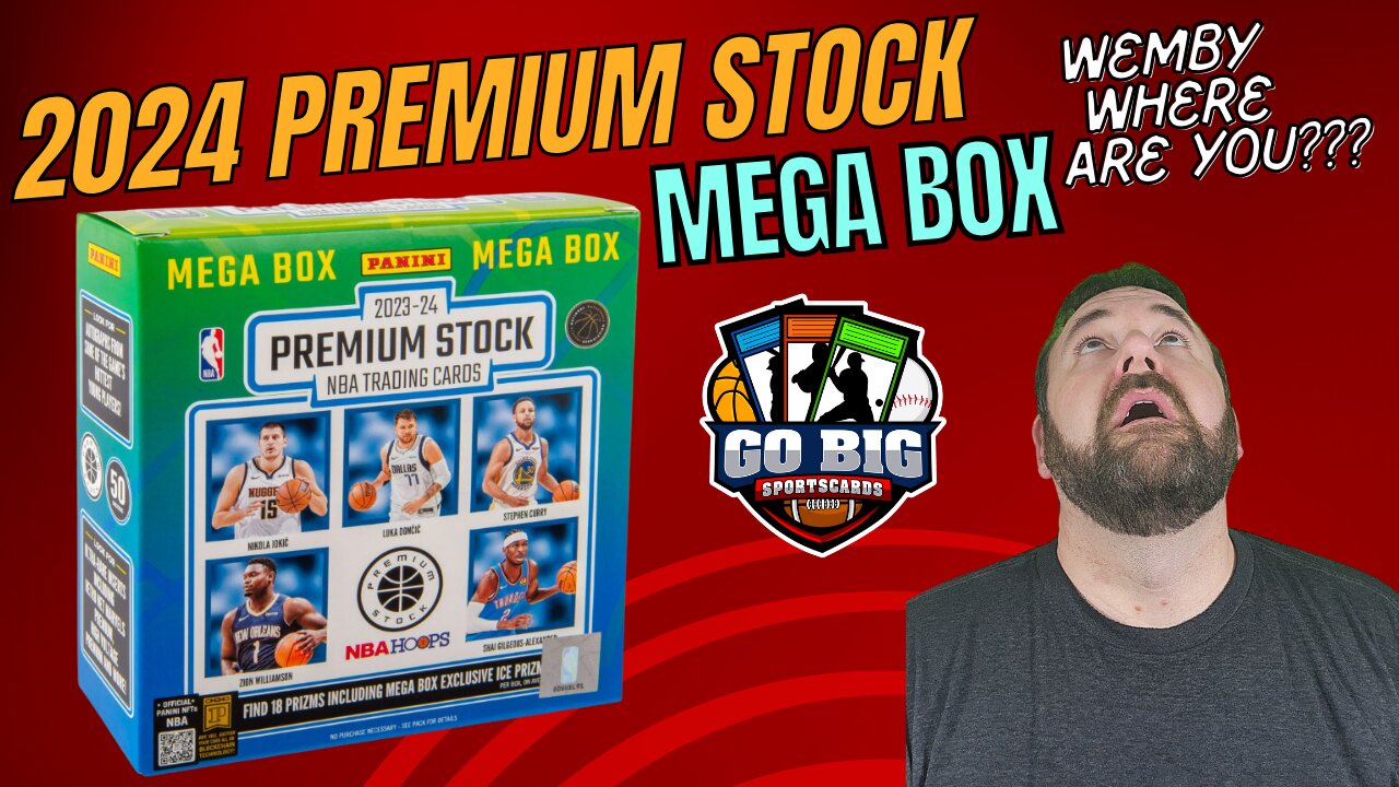 OPENING 2024 HOOPS PREMIUM STOCK MEGA BOXES FOR A WEMBY ROOKIE SURPRISE?