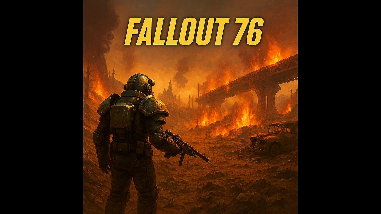 Fallout 76 exploring the new burning springs area on the pc