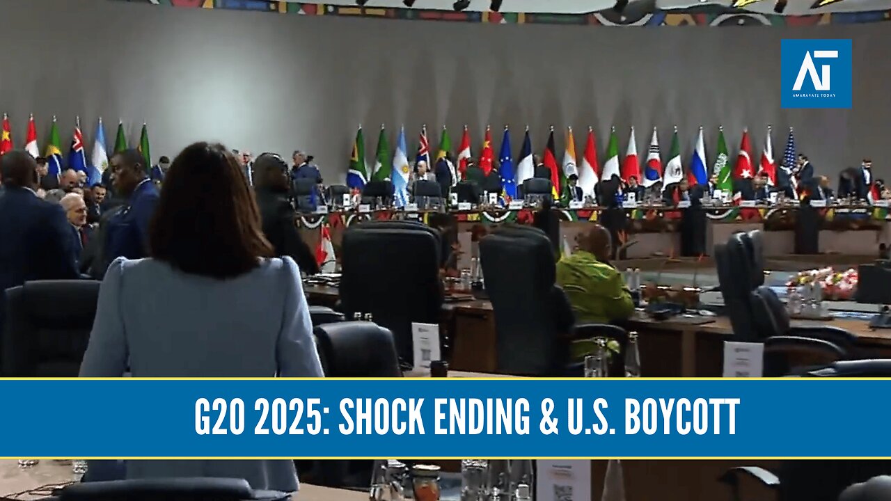 G20 South Africa 2025: Surprising Twist at the Closing Session | World News | Amaravati Today