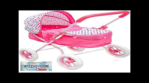 KOOKAMUNGA KIDS Baby Doll Stroller Pram Realistic Toy Baby Stroller Review