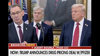 Trump announces the Big Deal with Pfizer and JOKES on Lethal Covid Vaccines