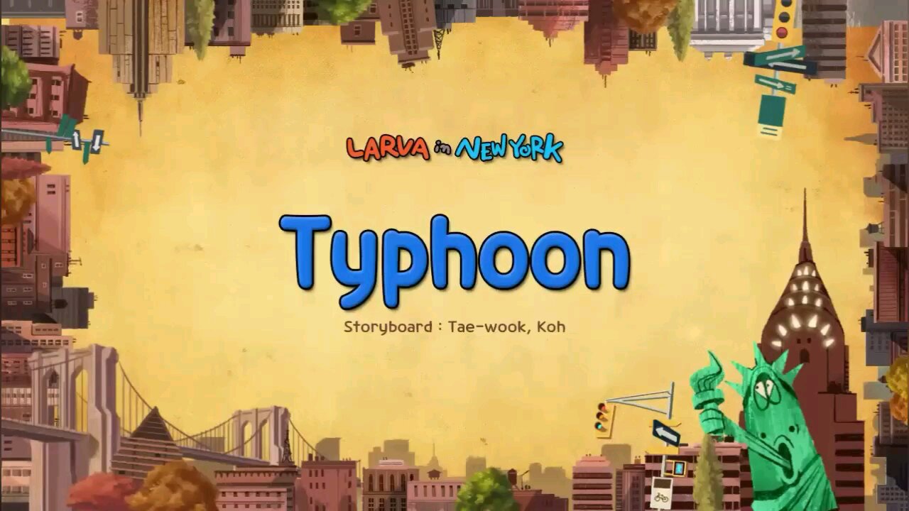 NEW MOVIE Larva Tuba 2025 - Typhoon | Funny | Cartoon | Animation