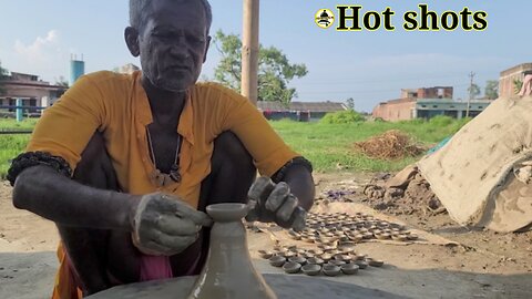 Traditional pottery production