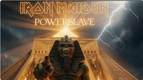 Iron Maiden Powerslave ( Animated Video ) 🇬🇧
