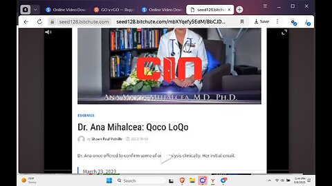 Discernment alert: Dr. Ana Mihalcea FLCC Qoco LoQo, Front LIne Doctors ?