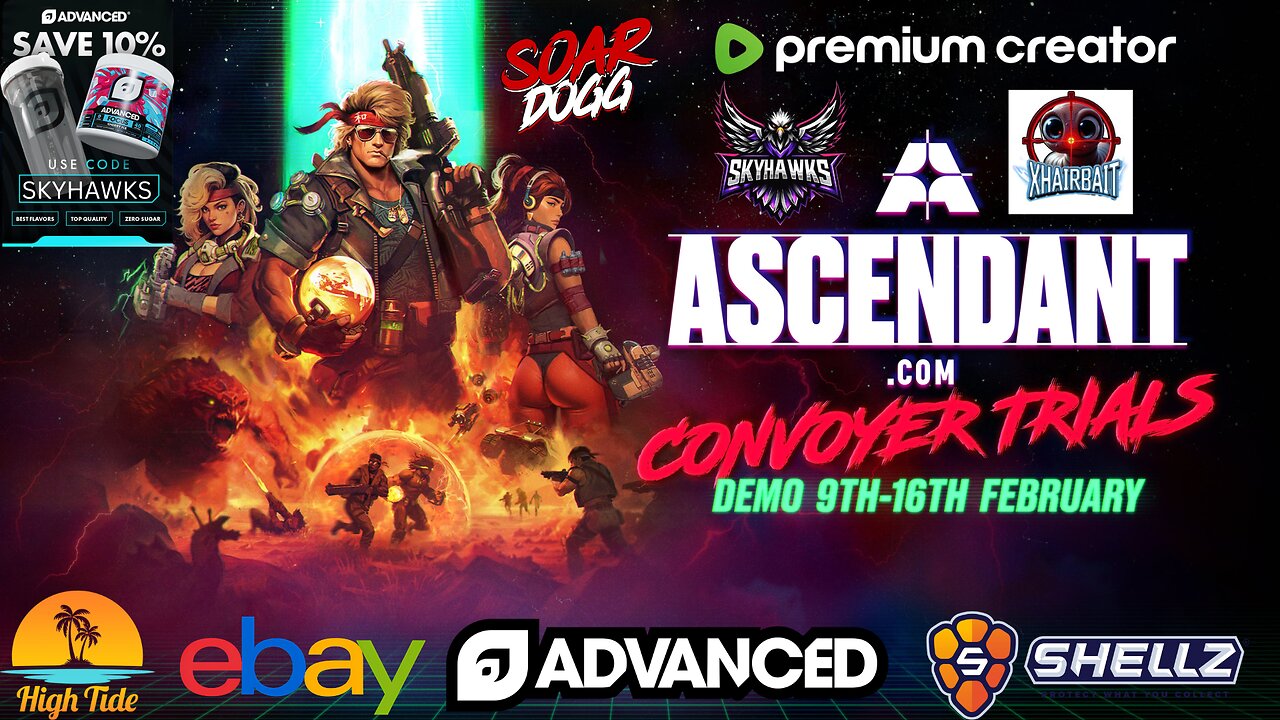 🚨Powered by @ADVANCEDgg (Coupon Code: Skyhawks) 🚨ELATION ESPORTS🟢RUMBLE PREMIUM CREATOR🟢