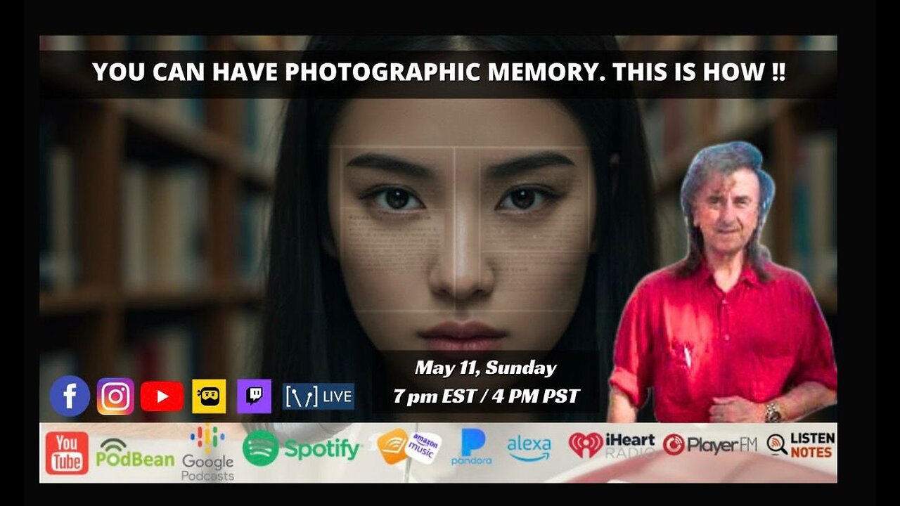 You can have Photographic Memory. This is how !!