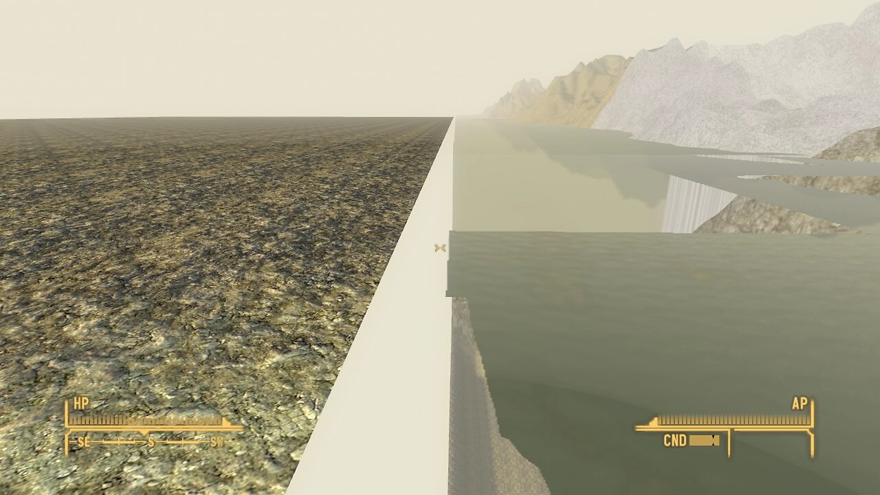 Fallout new vegas - The Great Out of Bounds Lake of the New Vegas Strip