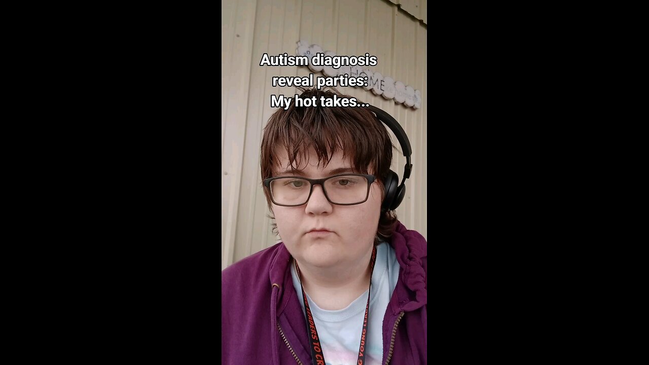 Autism Diagnosis reveal parties....