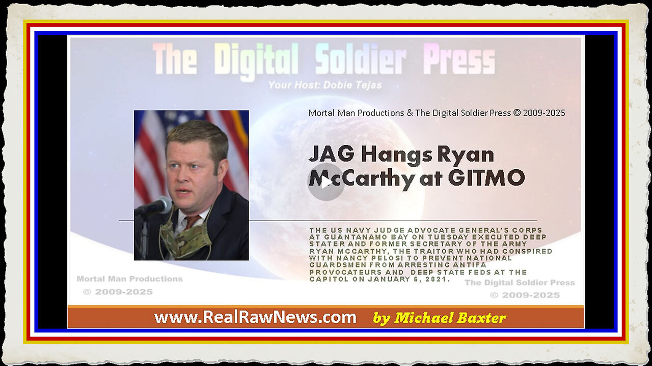 JAG Hangs Ryan McCarthy at GITMO