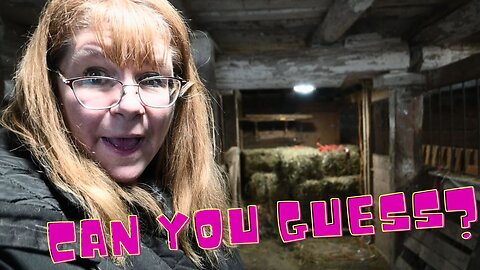 We're BUILDING a SECRET project in the BARN!