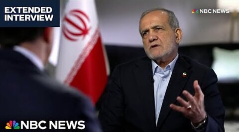 Iranian president says Trump’s current path will ‘set fire’ to the Middle East [Full interview]
			