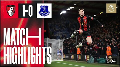 Brooks bags SUBLIME strike to sink the Toffees | AFC Bournemouth 1-0 Everton