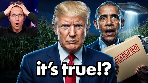 Trump Just Confirmed Aliens Are REAL: 'Obama Leaked Classified Information...'