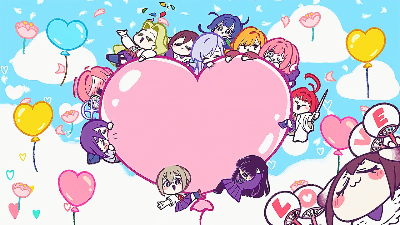 The 100 Girlfriends Who REALLY Love You Season 2 - Ending 1v2 | Creditless 4K