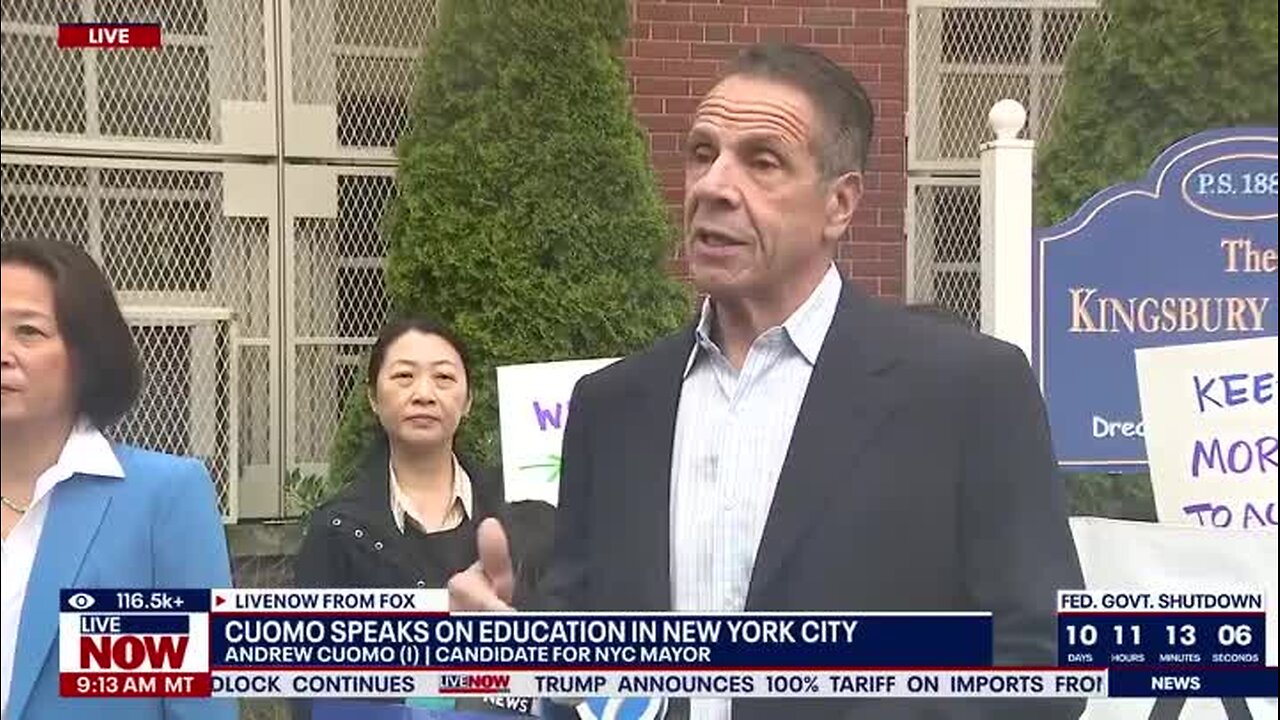 ‘Tell Zohran I Said Hello’: Andrew Cuomo Gets Heckled by Protesters, Accuses Mamdani of Sending Disruptors