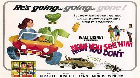 NOW YOU SEE HIM, NOW YOU DON'T 1972 Classic Science-Fiction Fantasy Comedy FULL MOVIE HD & W/S