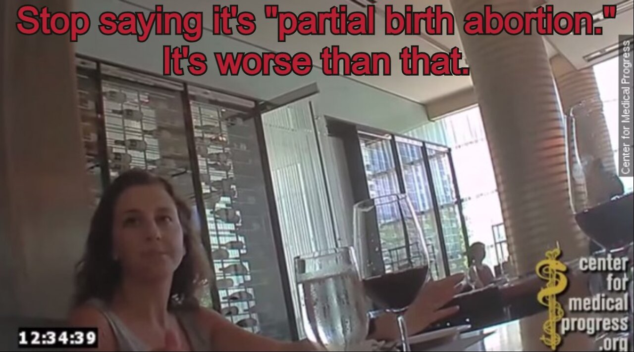 It's not "partial birth abortion." It's worse.