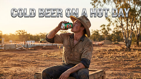 Cold Beer On A Hot Day Australia