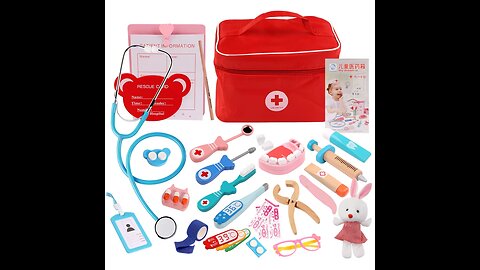 Wooden Pretend Play Doctor Educational Toys