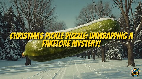 Unraveling the Origin of the Christmas Pickle Tradition