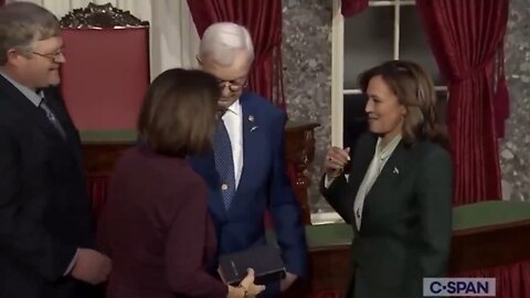The Look On Kamala's Face Is Priceless After Being Snubbed