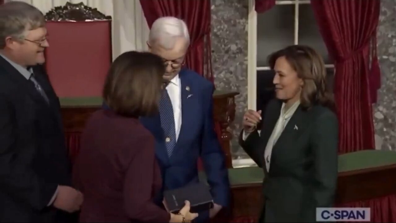 The Look On Kamala's Face Is Priceless After Being Snubbed