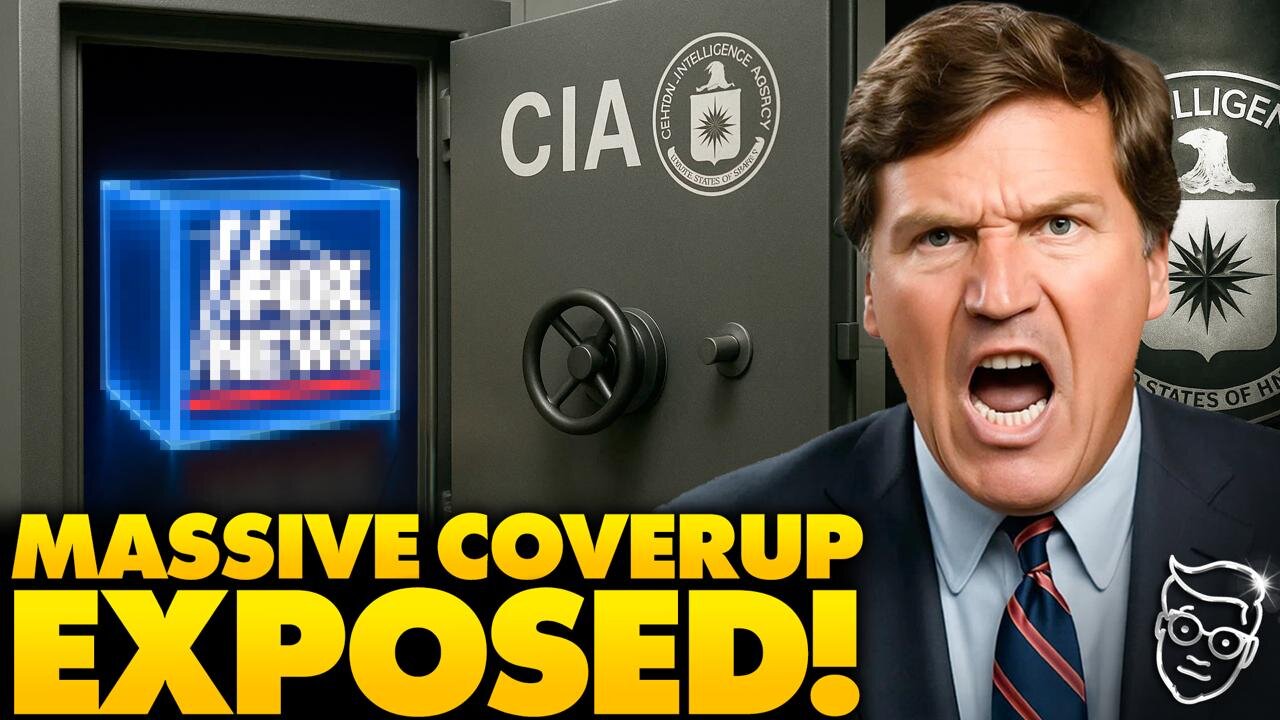 Tucker Drops BOMB: America’s Largest Media Company is Run by the CIA? A Cover-Up That Will Start War