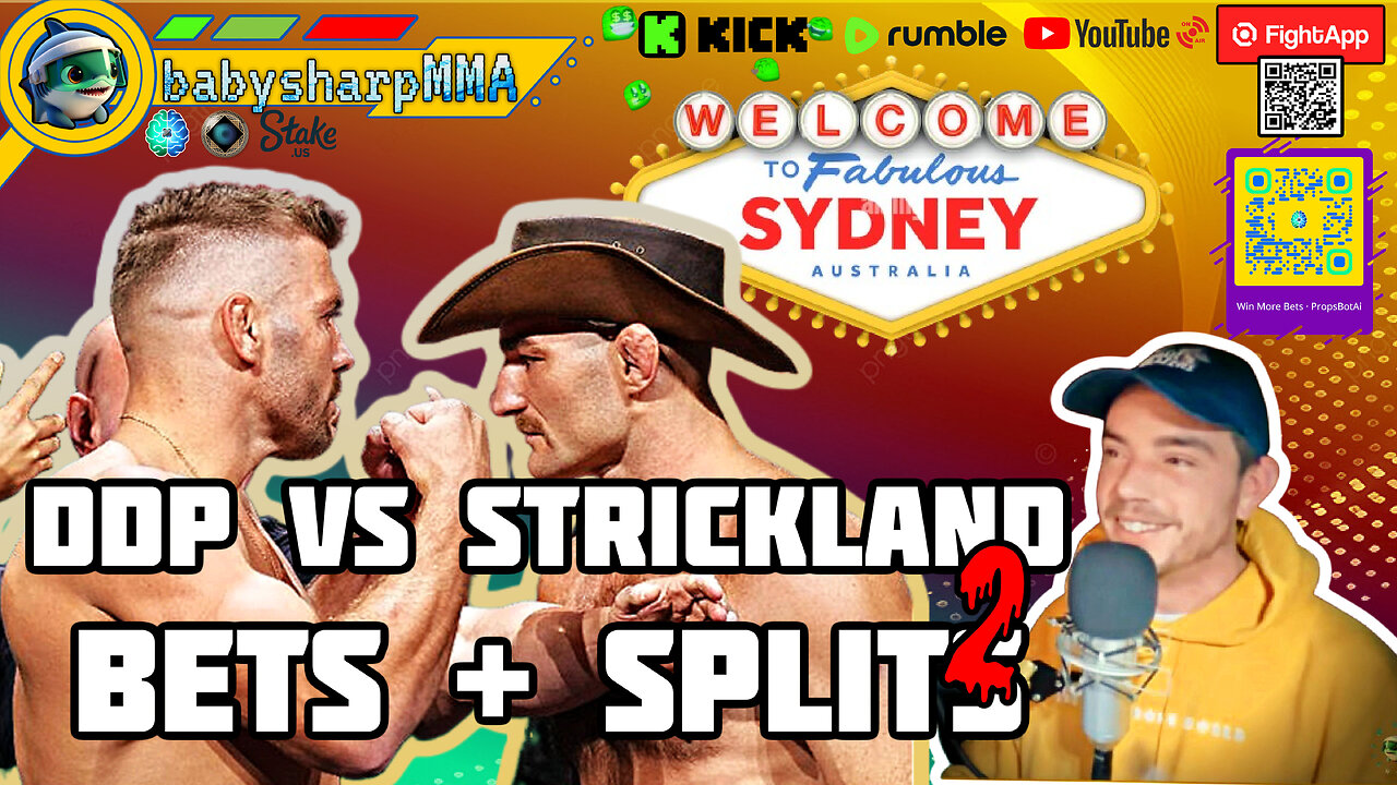 UFC 312: DDP vs Strickland 2 | Bets + Splits