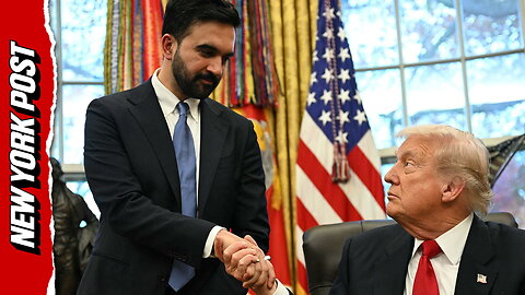 Zohran Mamdani and President Trump Share Remarks After Meeting