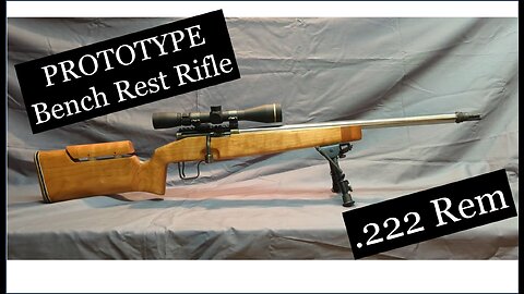 Homemade Benchrest Rifle: 222 Remington