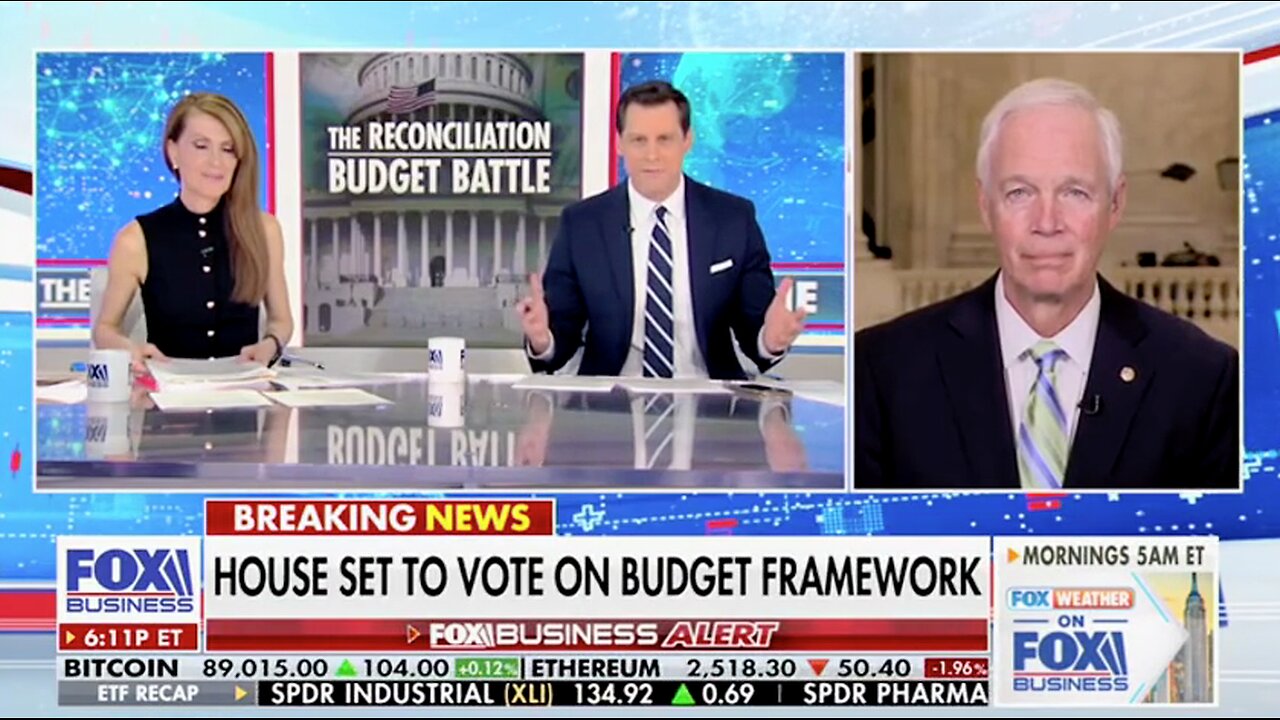 Senator Ron Johnson on The Bottom Line 2.25.25