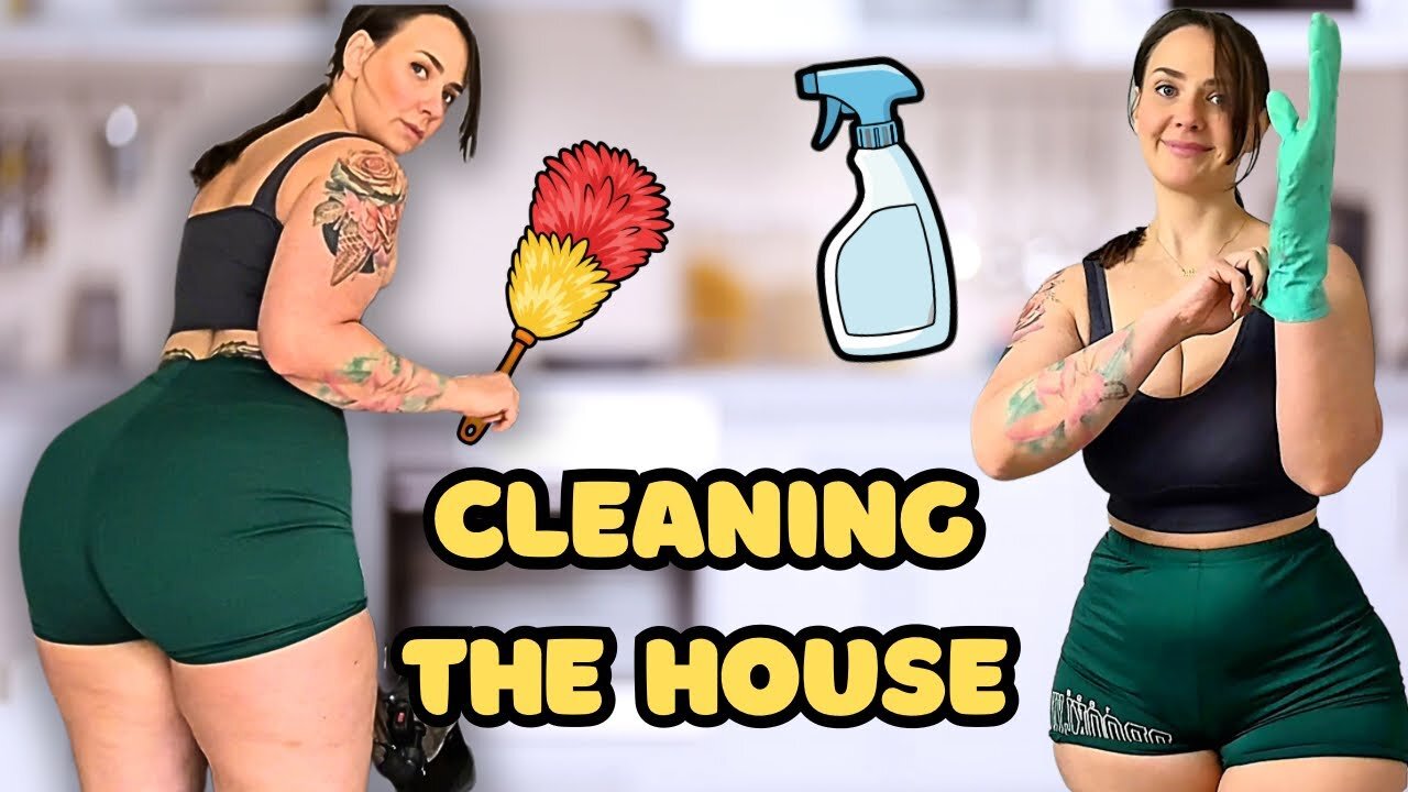 SATISFYING CLEANING WITH ME!