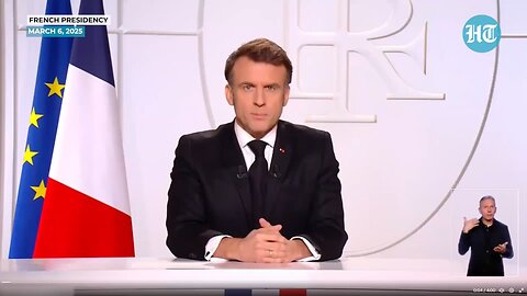 Full Speech: Cornered by Superpowers, Macron Turns to Nuclear Deterrence? France Prepares for War...