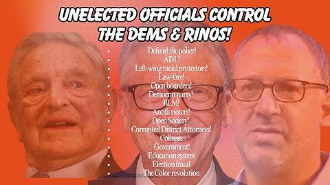 Unelected officials Control Dems & Rinos!!!