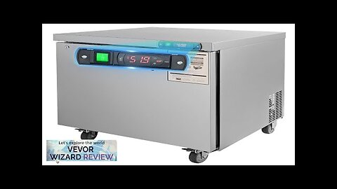 VEVOR Commercial Refrigerator 28" Undercounter Worktop Refrigerator 7.4 Cu. Ft Thick Review